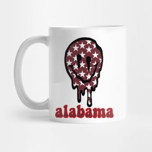 alabama drippy smiley Mug